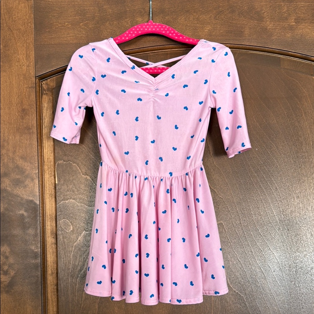Pink and Blue Hearts DotDotSmile Dress